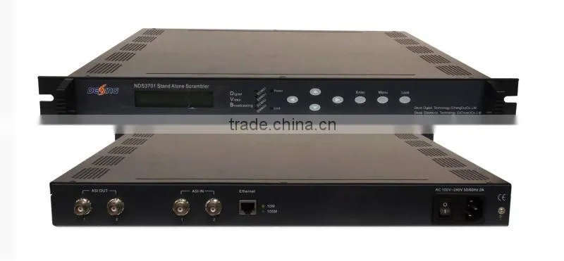 (CATV head end ) digital TS scrambler