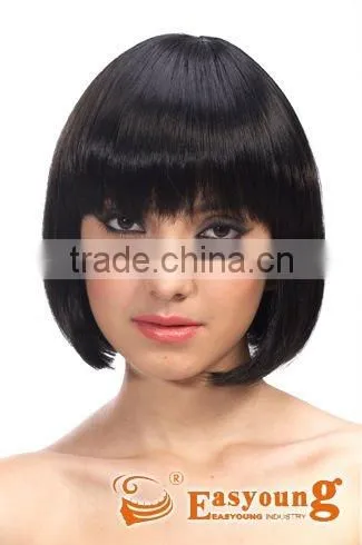 10"Short Bob Wig for Women Synthetic Wigs Heat Resistant Realistic Wig Female Cheap Bob Fake Hair Wigs for Black Women