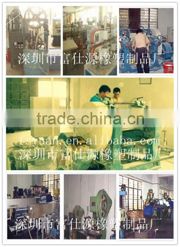 Adhesive silicone rubber feet rectangle