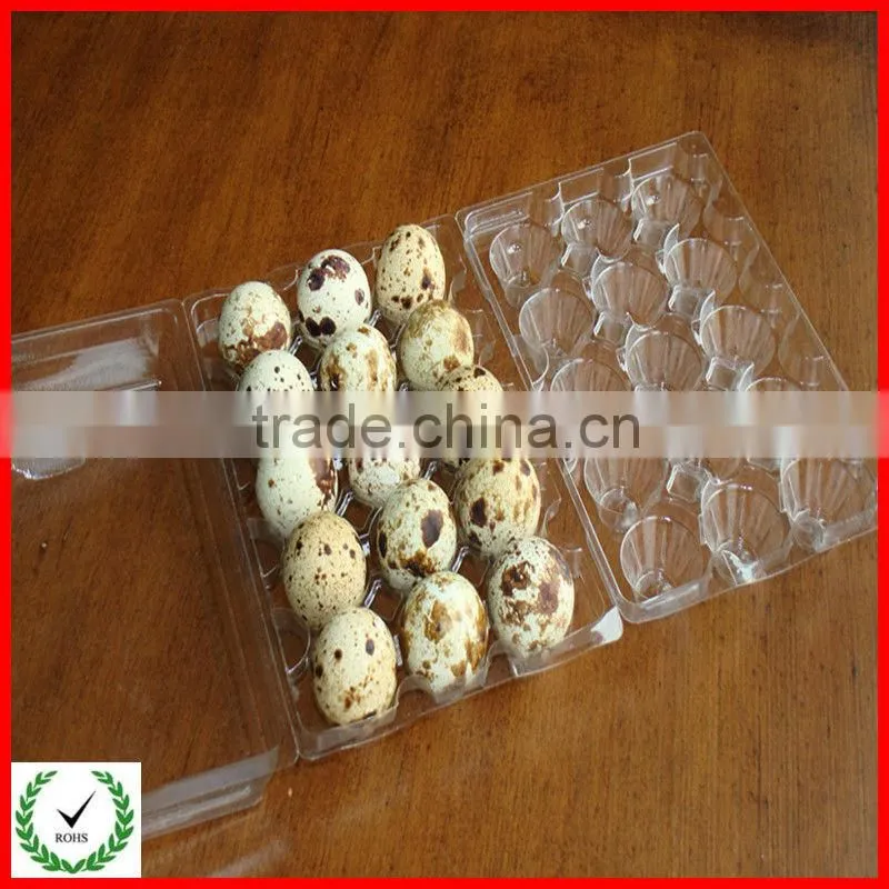 cheap whloesale 4/6/8/12/15/24/30 plastic egg tray /quail egg tray packing manufacture