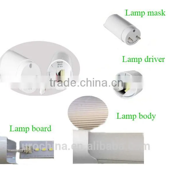 UL CUL DLC Approval Smd2835 1200mm 4ft T8 Led Tube