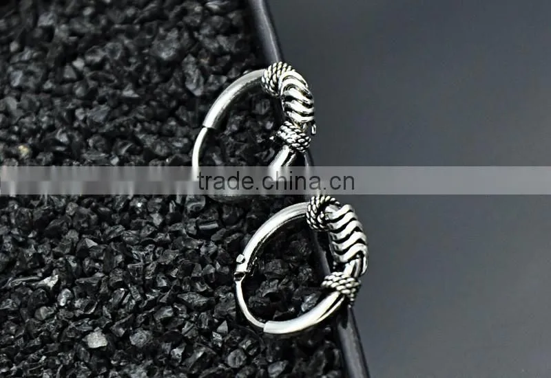 MJ Jewelry earrings vintage casting biker earrings fashion new design mens earrings
