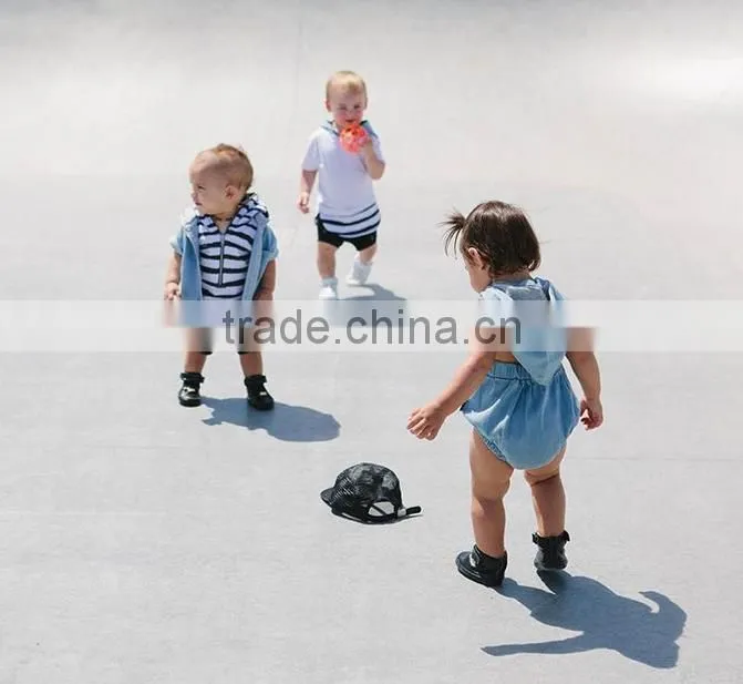 2016 baby girl denim dress designs
