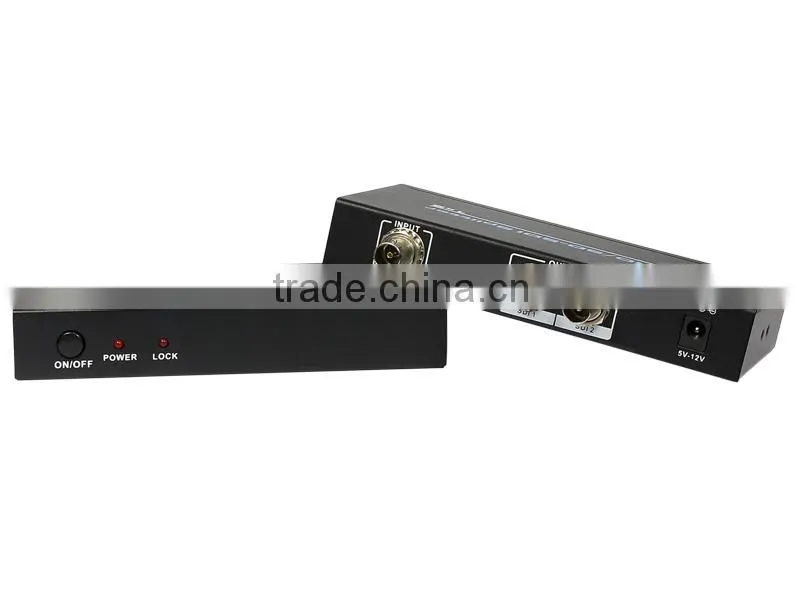 Newest Amazing 1 to 2 SDI Splitter 3G HD SD SDI Repeater