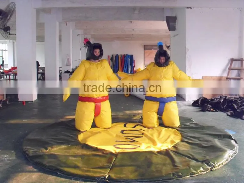 Adult sumo wrestling suits for sale/foam padded sumo suits