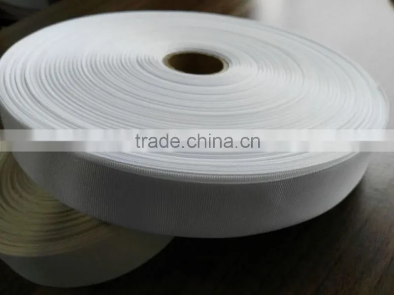 Direct factory supply label ribbon, high quality 100% Polyester Grossgrain ribbon