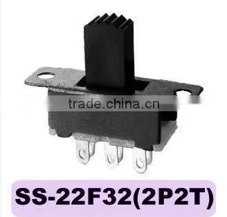 min toggle switch SS-22F32(2P2T)