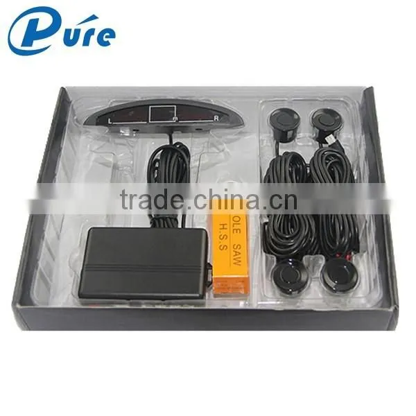 LED Parking Sensor System Car Reverse Radar Digital and Color LED Display Reverse Radar Wireless