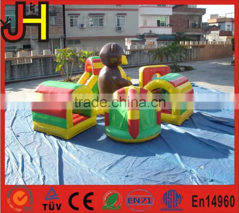 5 in 1 Squirrel Theme Inflatable Combo