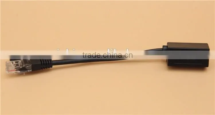 RJ45 Female to RJ45 Male DC Powe Female CCTV POE Cable for IP Camera