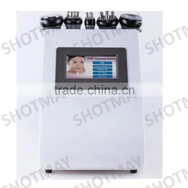 STM-8036C Vacuum rf + 40KHz Cavitation + 6-polar rf + 4-polar rf + 3-polar rf