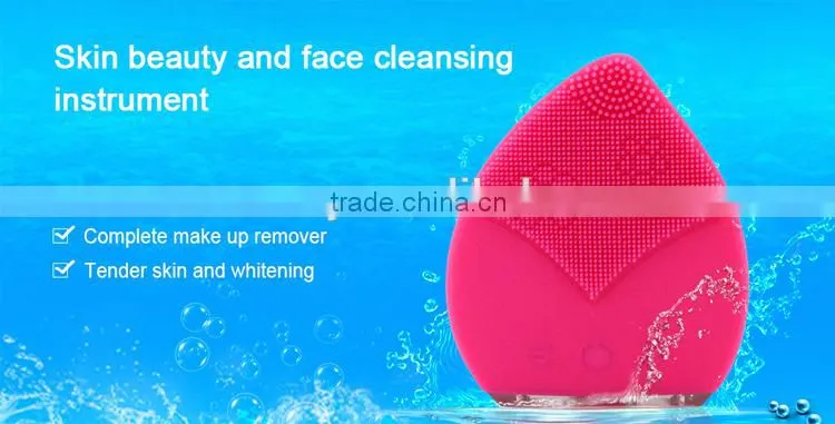 Face machine electric stimulation silicone face exfoliate brush