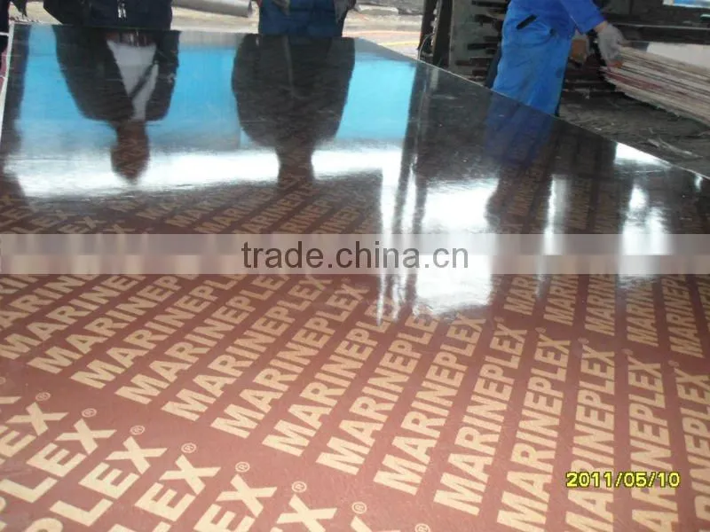 12mm 18mm Construction Plywood Concrete form black brown film faced plywood