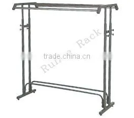 clothes hanging rail/Heavy duty single pole hanger