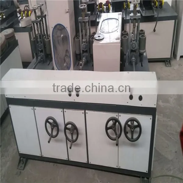 professional and have patent 3mm-160mm rectangle pipes rust removing machine