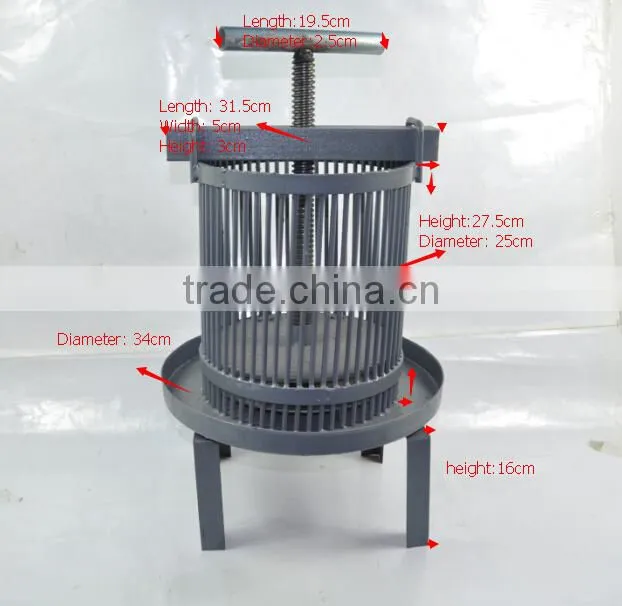 manual beekeeping wax press