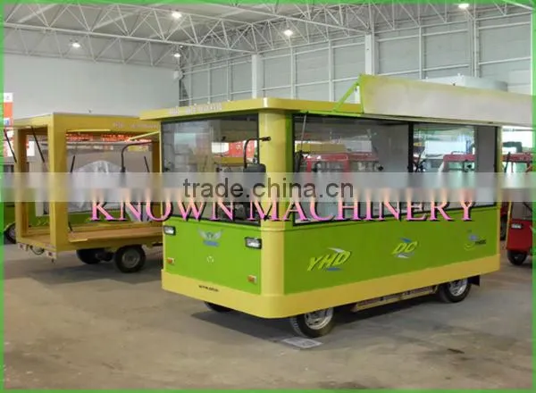 china mobile food cart/fod fruit vending carts