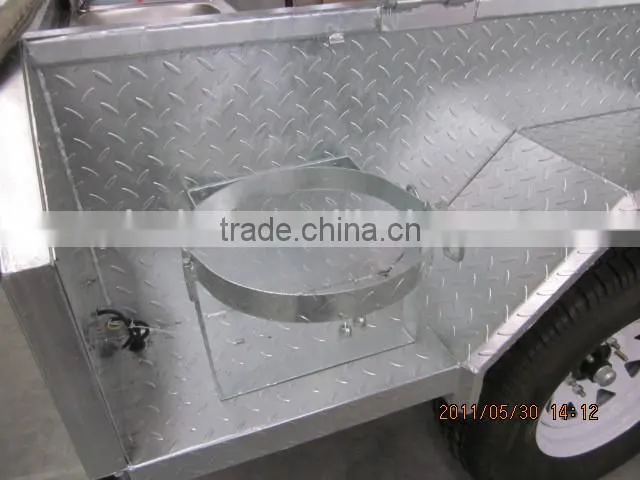 Australia outdoor galvanized camper trailer