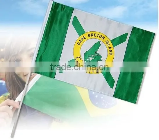 Hand Painted Holiday Flags