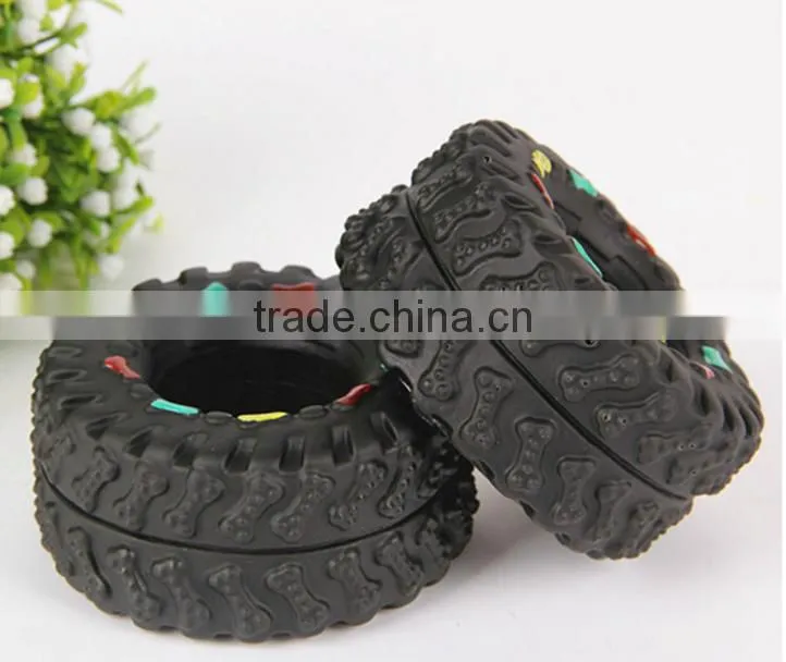wholesale small tire pet sounding toy