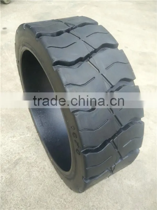 15x5x11 1/4 trailers Solid Tire On Sales Press-on Solid trailer Tire using in port