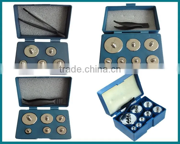 0.5 kg chromed calibration weights