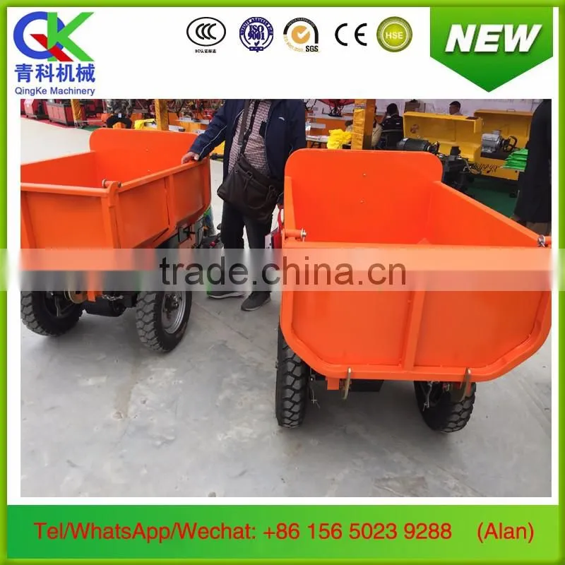 Heavy Load Dump Garbage Tricycle With Dump