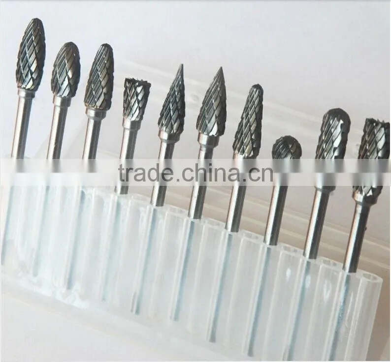 3mm Tungsten Carbide Rotary Burr Long Shank Cemented Carbide Burr burs
