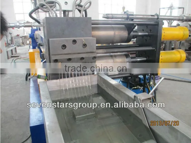 PP PE Film pelletizing machine/granulating machine/plastic flakes pelletizer