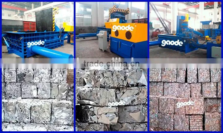 250ton Horizontal Hydraulic Scrap Metal Baling Press Machine
