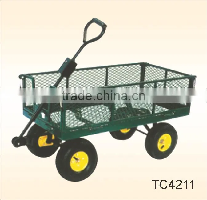 Mesh cart / wagon / four wheel cart TC4211