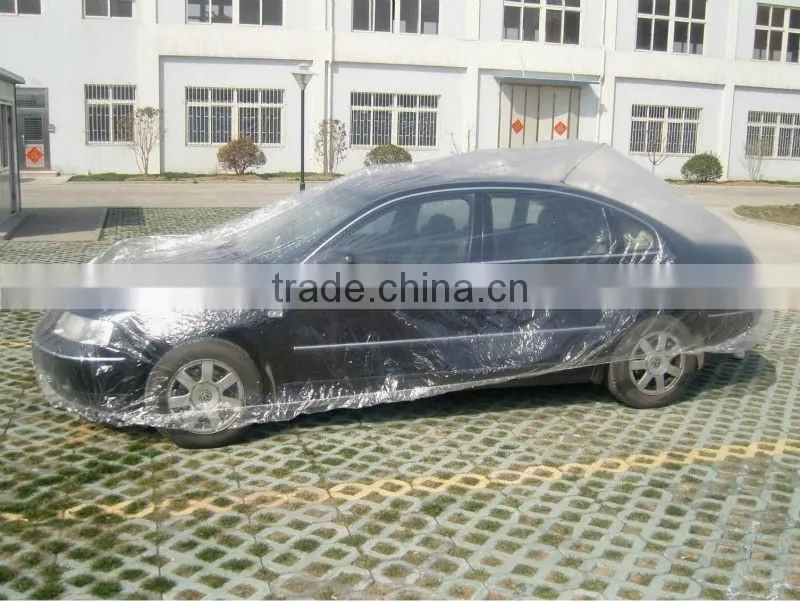 PE plastic auto disposable car covers