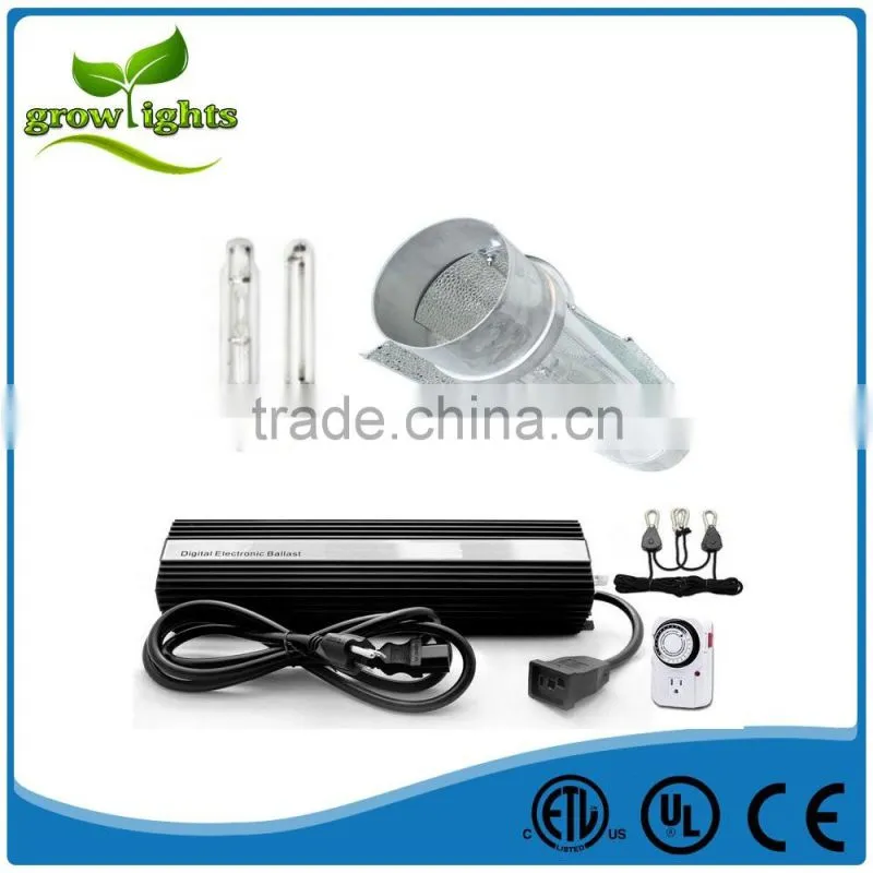 250w 400w 600w 1000w watt HPS MH Grow Light System Kit Dimm Green House