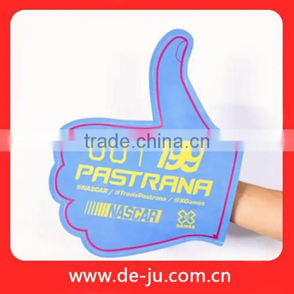 Thumb Upwarp Shower Praise Logo Printed EVA Hand
