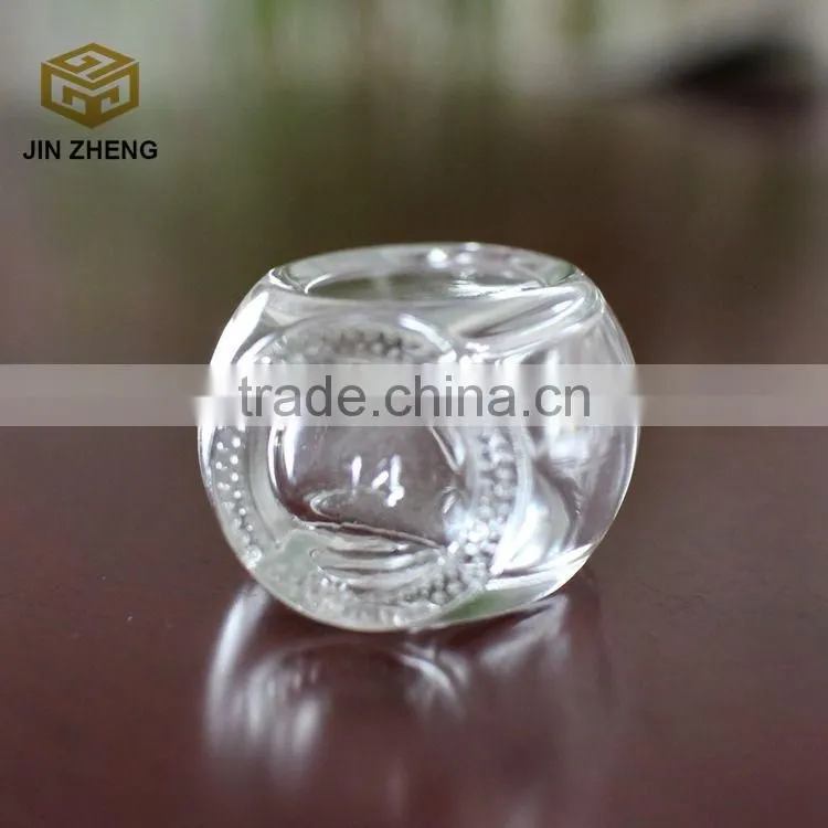 unique shape 20ml empty nail polish glass bottle wholesale
