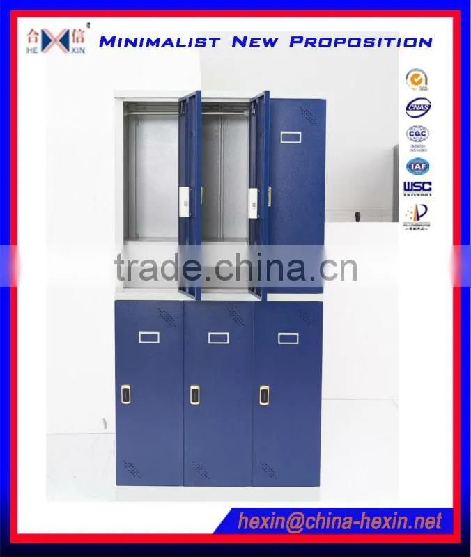 Steel bedroom furniture locker gym locker lock steel wardrobe lockers