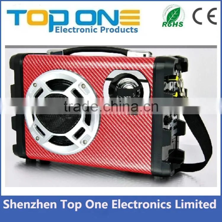 2016 New hot selling handbag wooden portable bluetooth speaker with FM Radio and TF card support