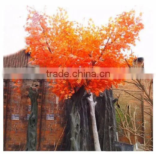 wholesale artificial plants and trees artificial red maple tree lifelike artificial tree