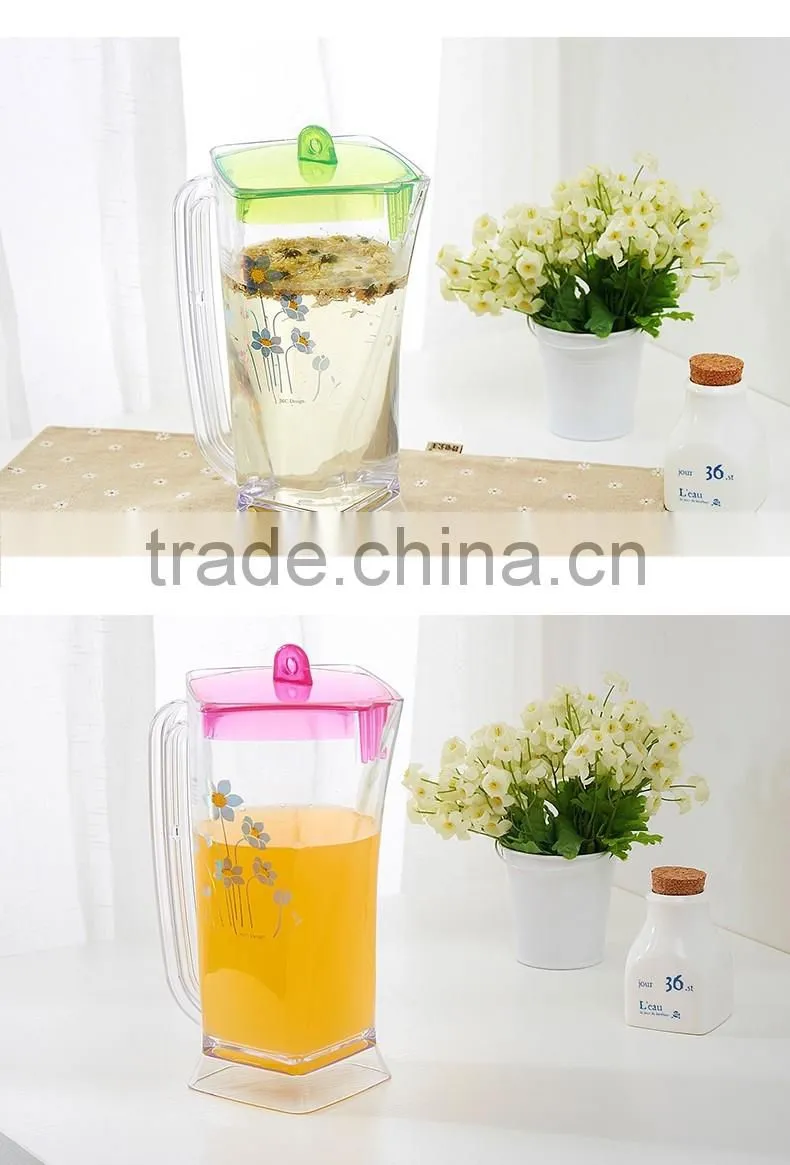 Plastic Juice Pitchers, Plastic pitchers for water and juice, Juice and water pitchers