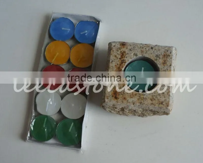 Natural stone candlesticks/candle holder