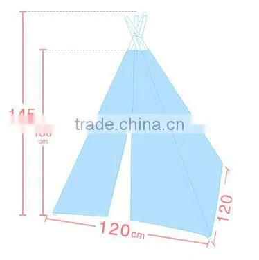 Kids teepee tent children castle play tent