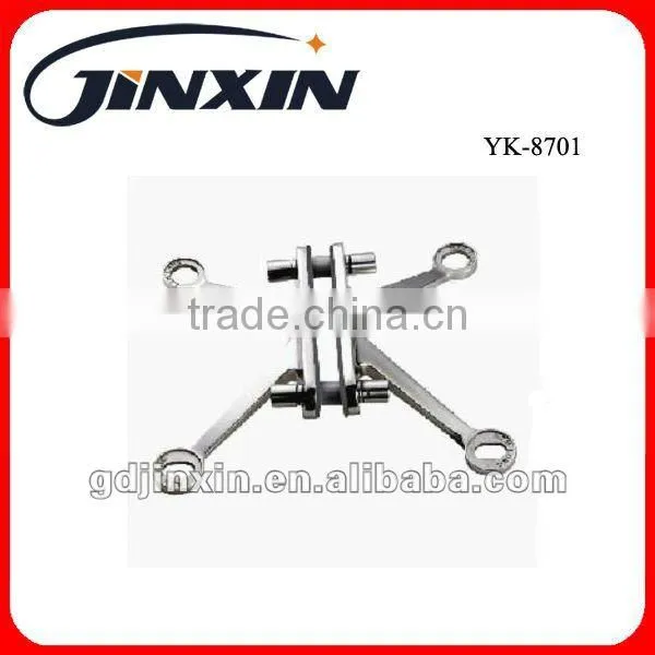 Stainless Steel Four-arms Glass Spider (YK-8701)