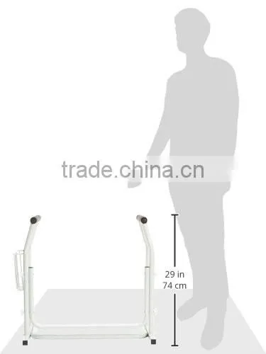 Drive Medical Stand Alone Toilet Safety Support Rail