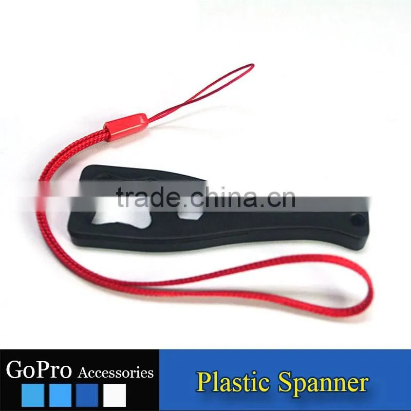 2016 New Wholesale GoPros plastic spanner 3M sticker for action camera helmet