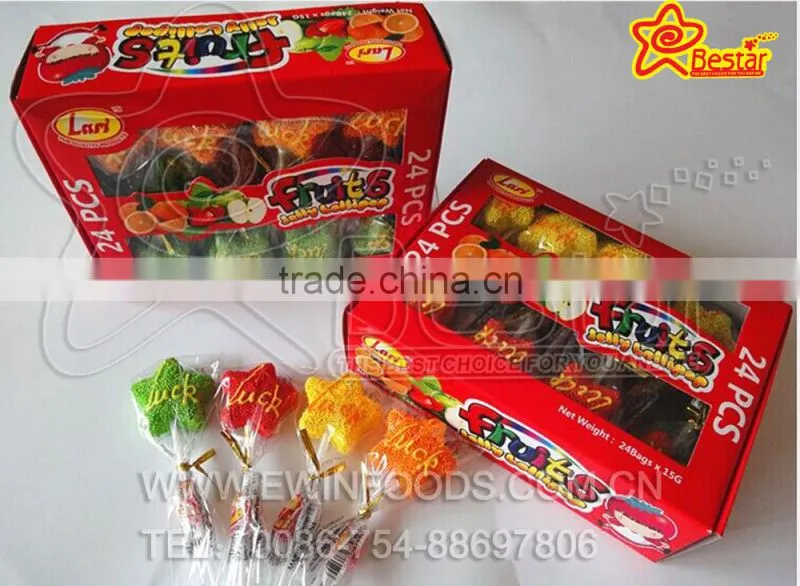 Fruit Jelly Ball Soft Lollipop ( MOQ 500 Cartons )