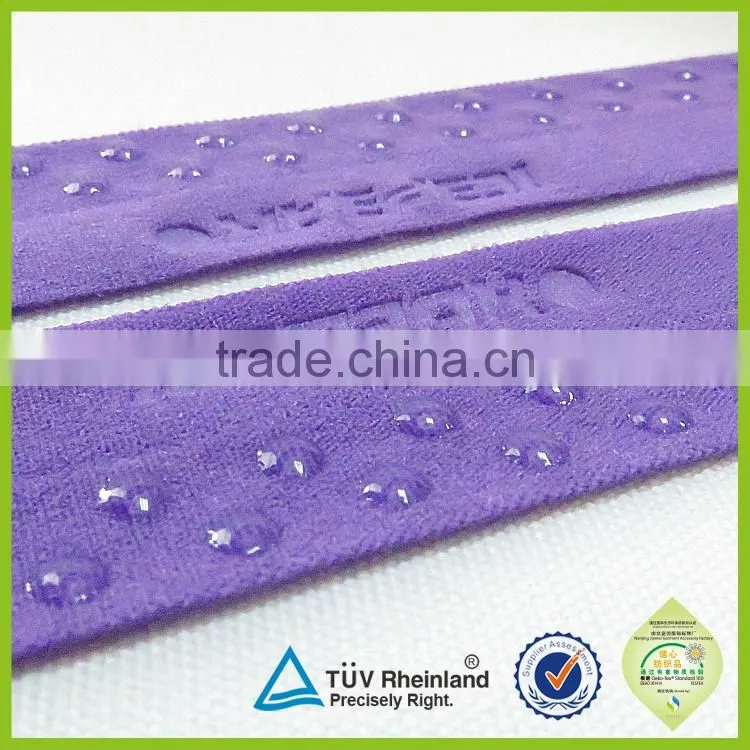 Custom fabric polyester woven ribbon jacquard webbing