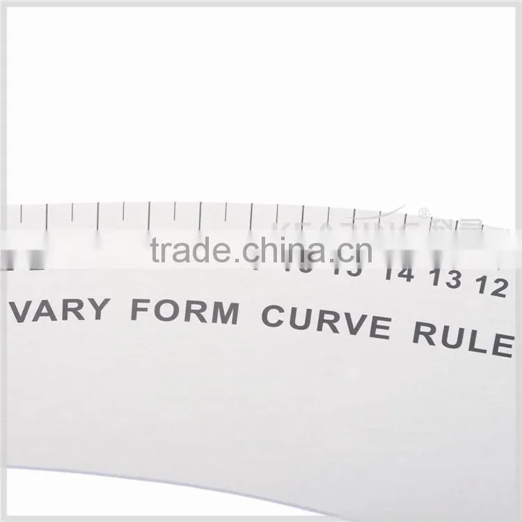 Metal Vary form Curve Garment ruler#6261A