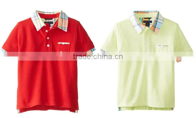 Summer short sleeves plain boy cotton t-shirts wholesale