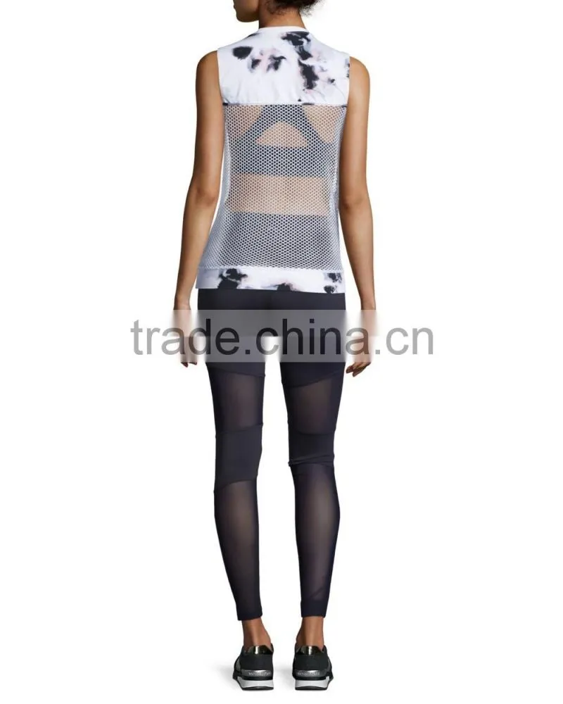 Wholesale women sports yoga tank top casual gym sport wear fashion wear sleeveless vest