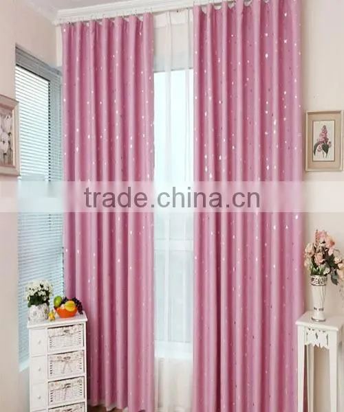 black-out shower window curtain